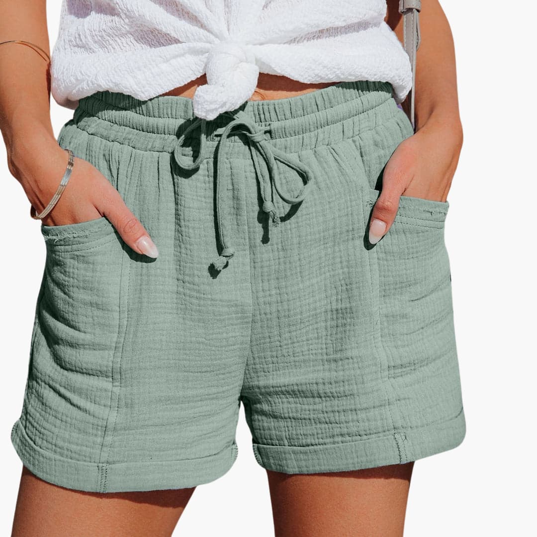 Nadia · Pantaloni corti con coulisse