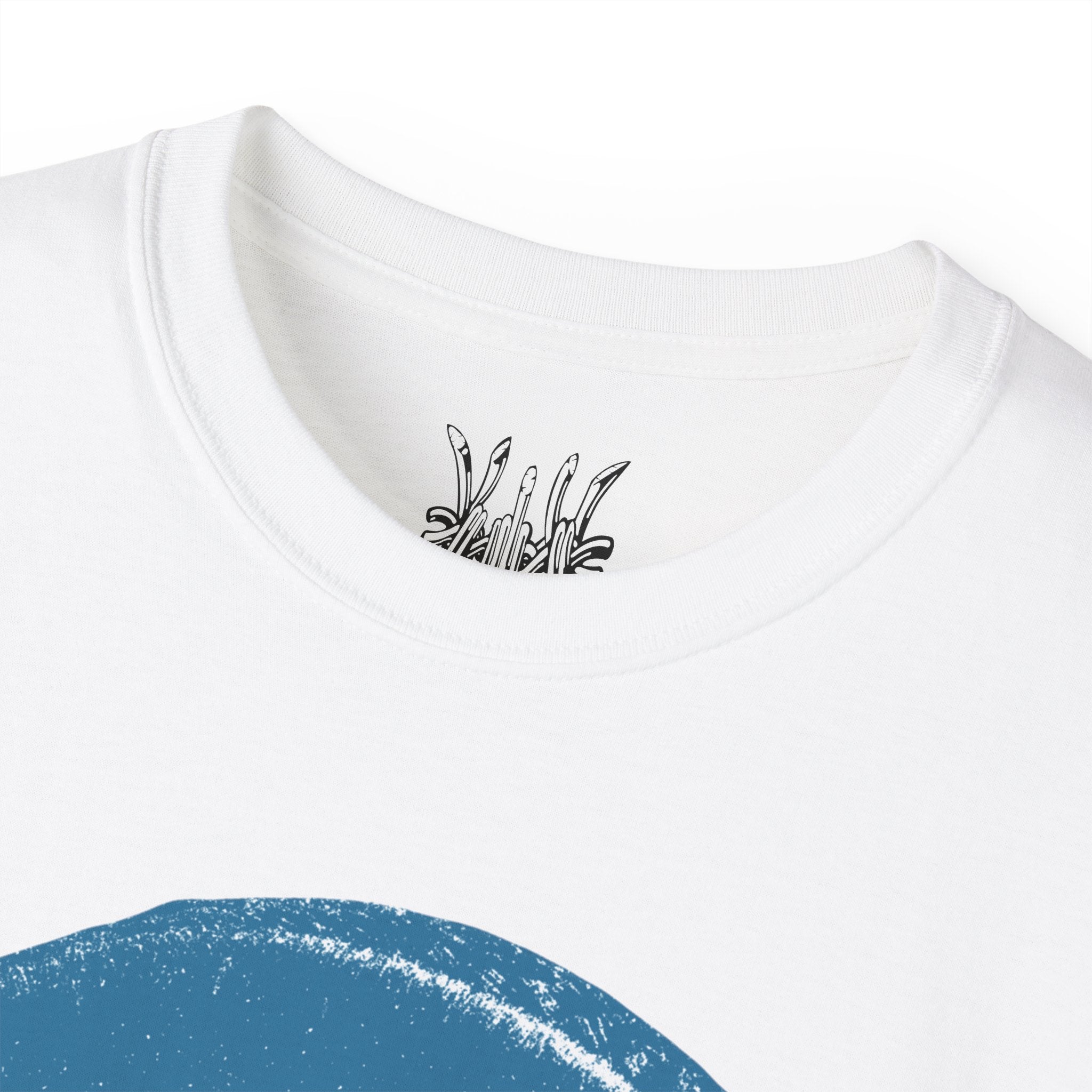 Drizzy Blue Big Head Tee