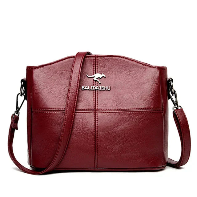 Fiorella · Borsa shopper in pelle ricamata