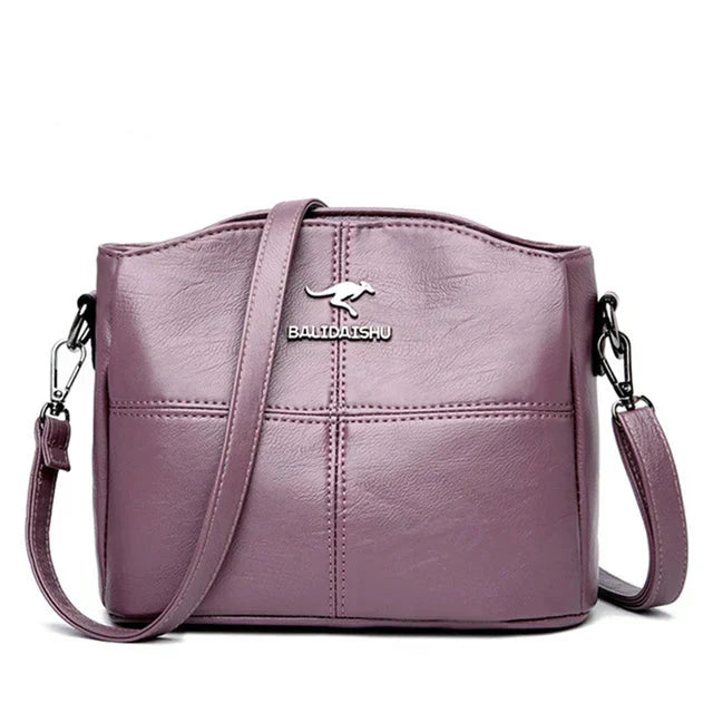 Fiorella · Borsa shopper in pelle ricamata