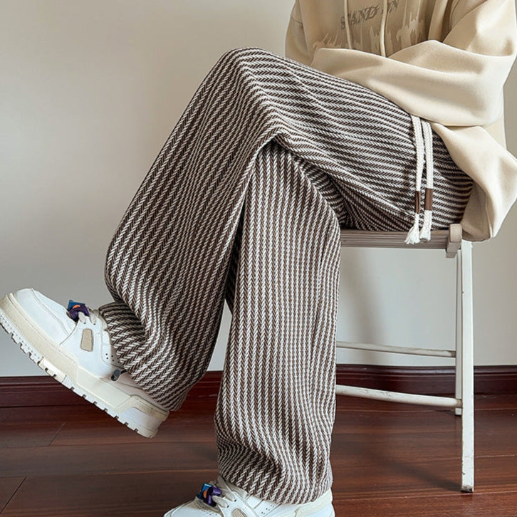 Saveria · Pantaloni in felpa a righe