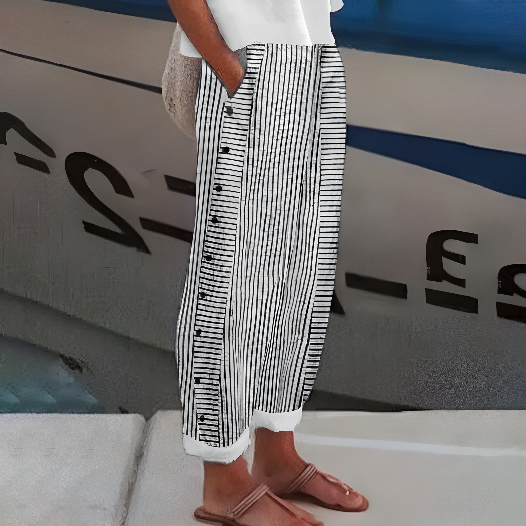 Dafne · Pantaloni a righe