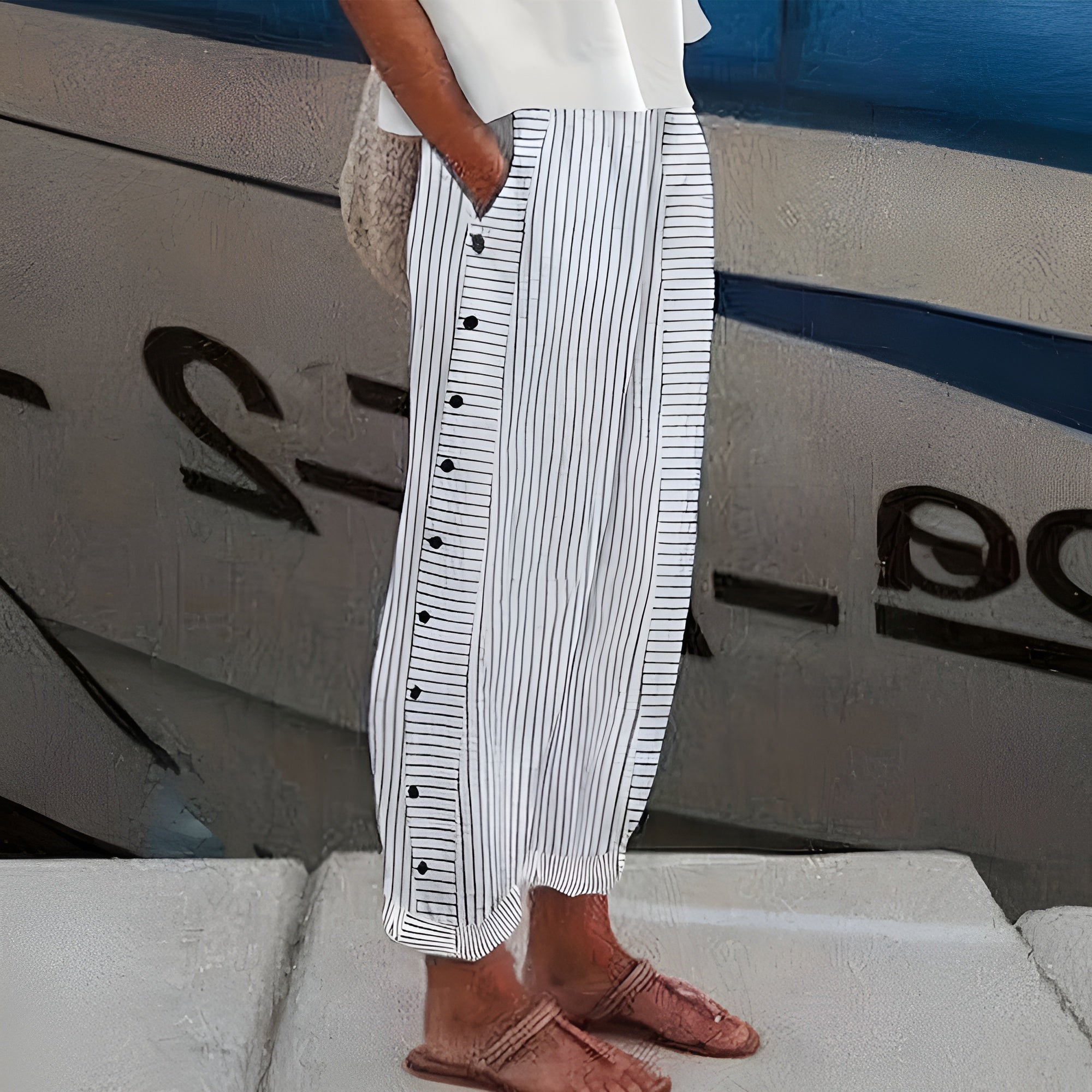 Dafne · Pantaloni a righe