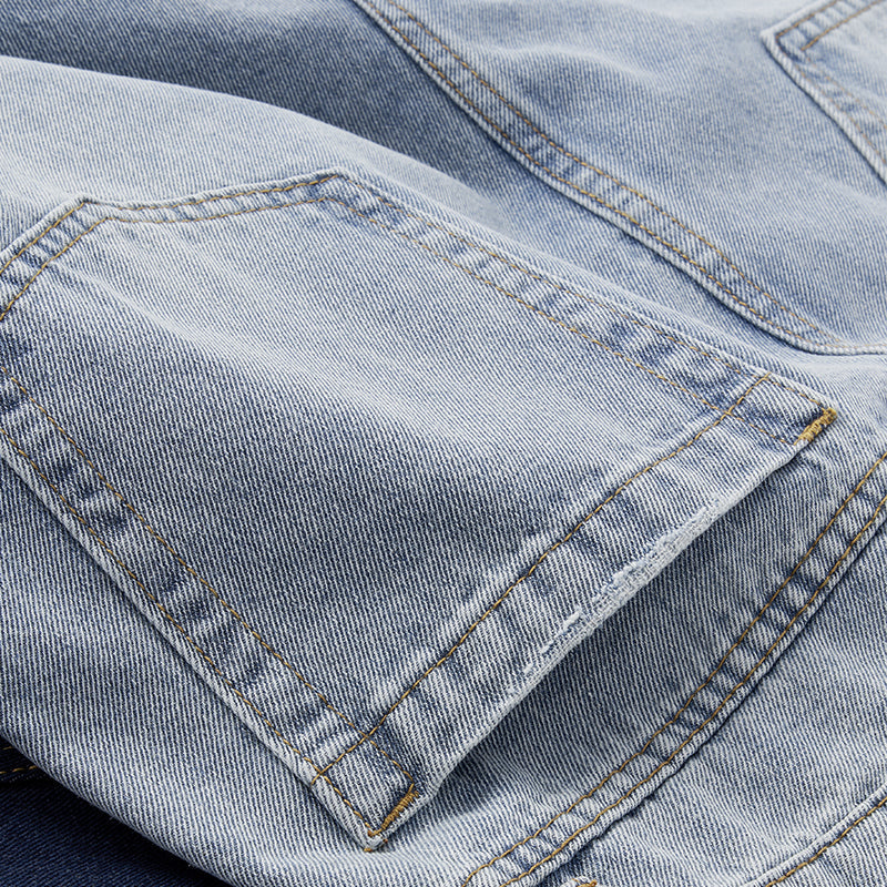 Washed Barrel Baggy Jeans