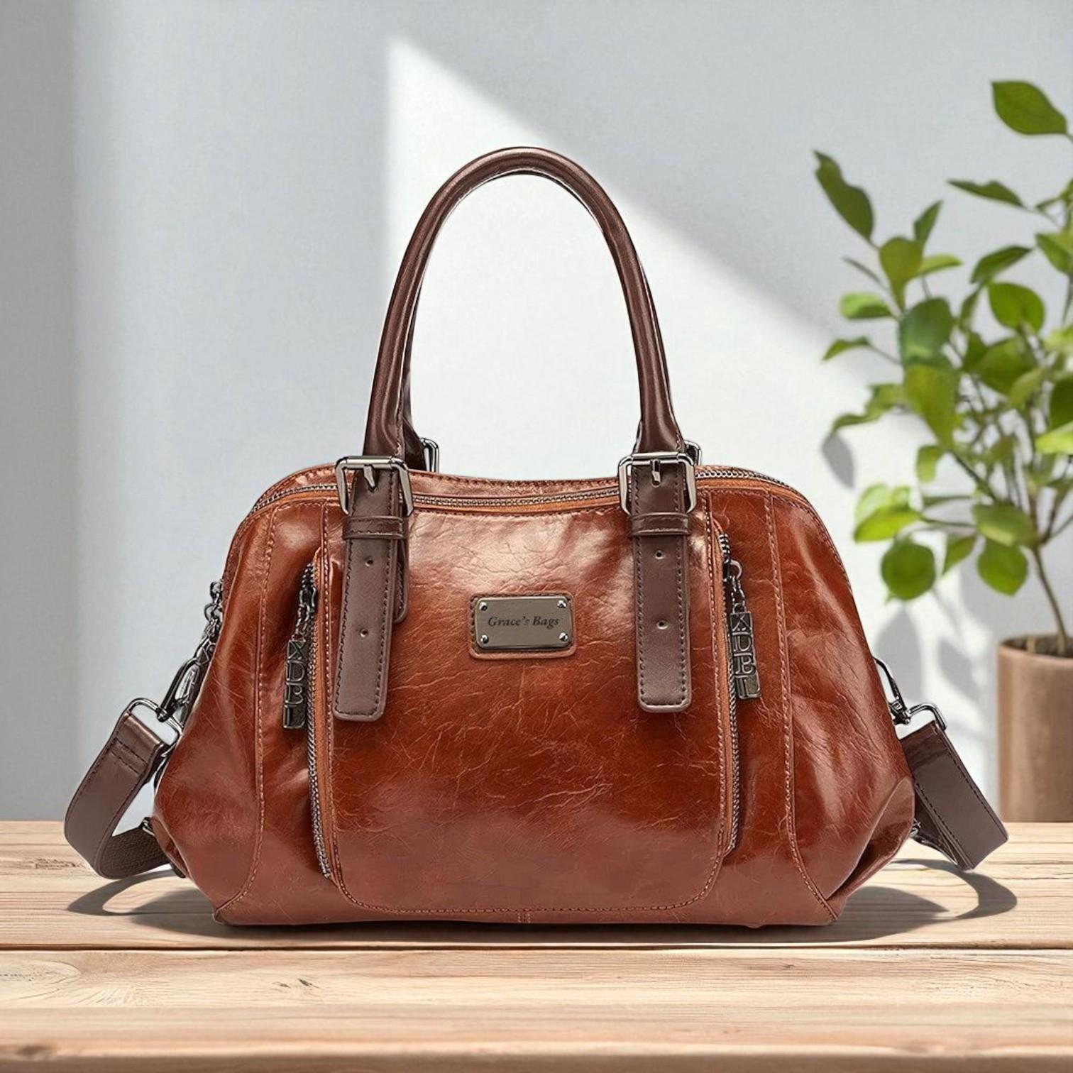 Ornella · Borsa a mano in pelle