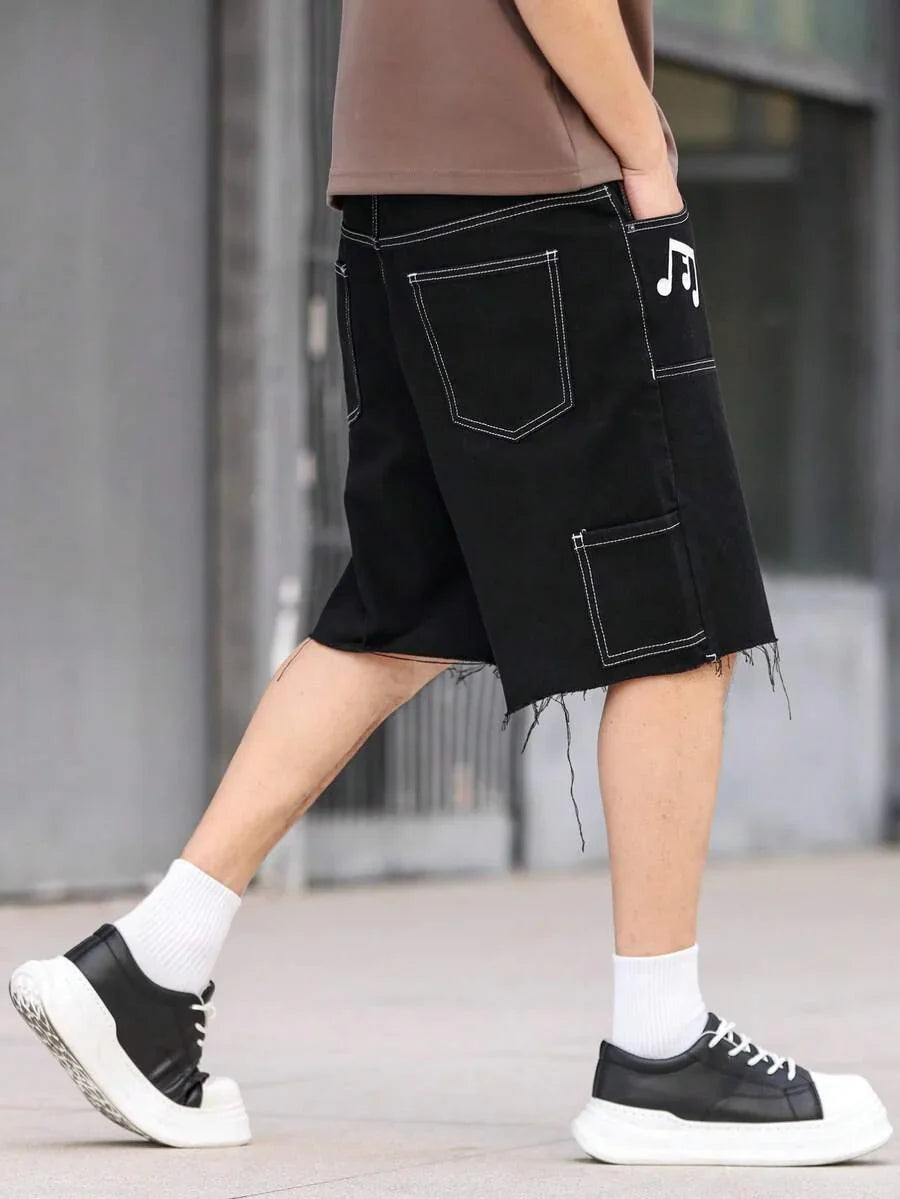 Jayce - Denim Jorts