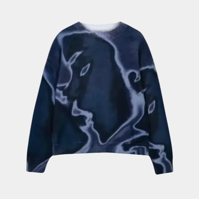 Vortex Graphic Sweatshirt - Black