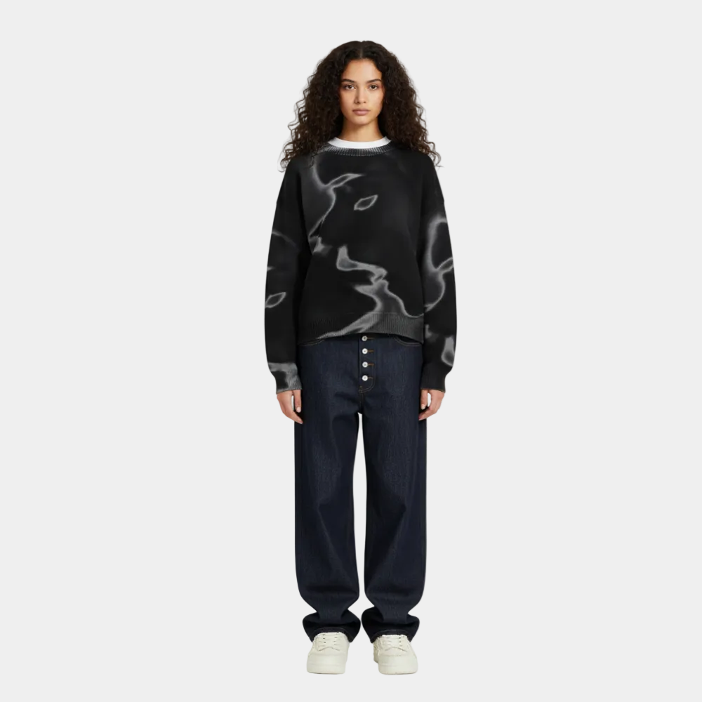 Vortex Graphic Sweatshirt - Purple