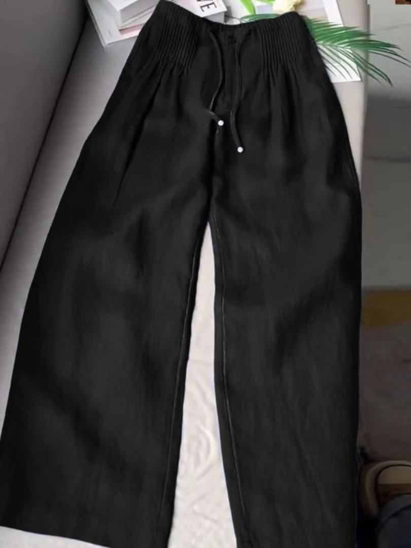 Camelia · Pantaloni in lino e cotone