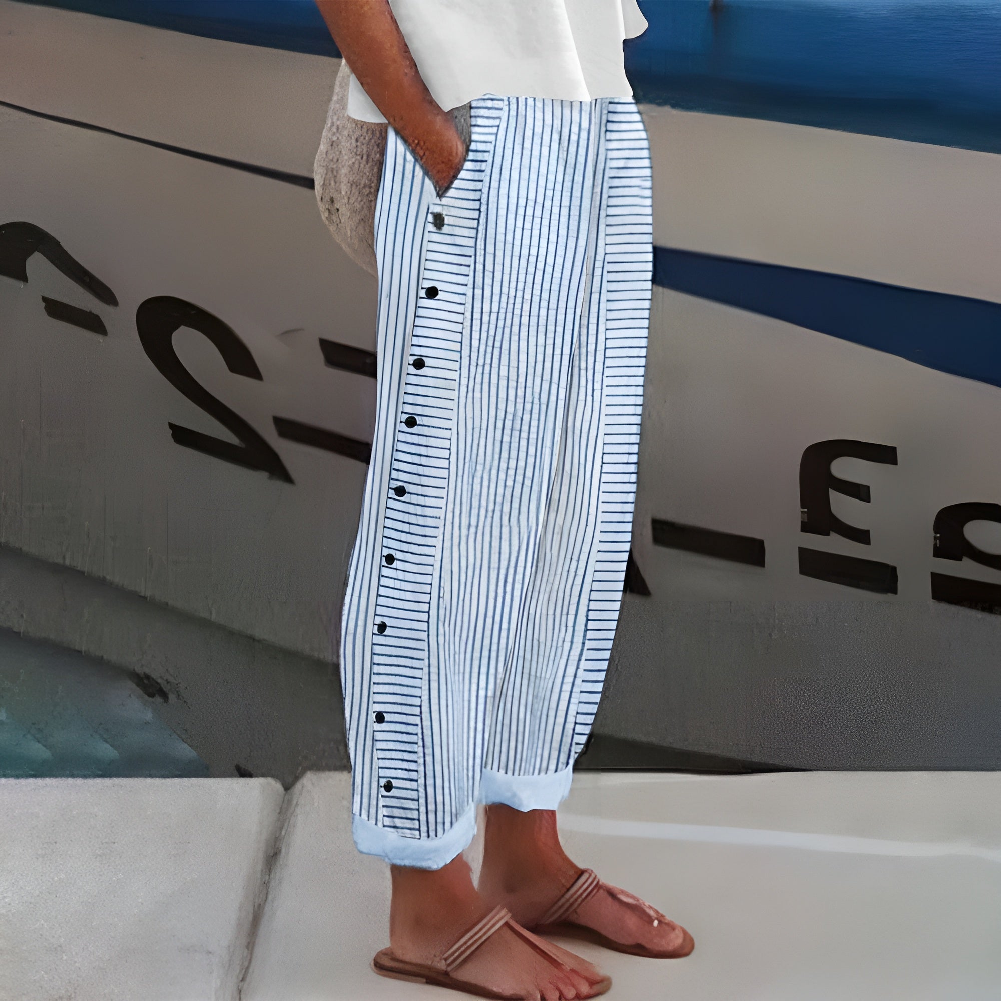 Dafne · Pantaloni a righe