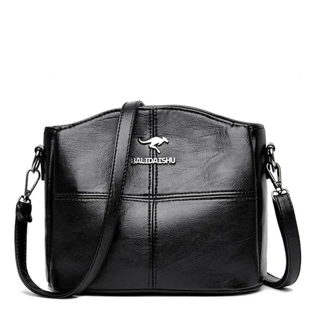 Fiorella · Borsa shopper in pelle ricamata
