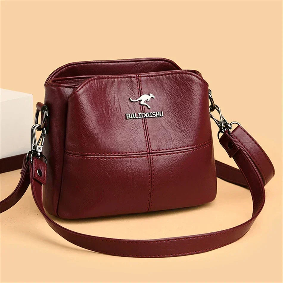 Fiorella · Borsa shopper in pelle ricamata