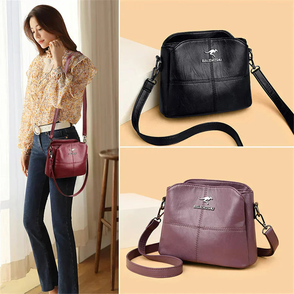 Fiorella · Borsa shopper in pelle ricamata