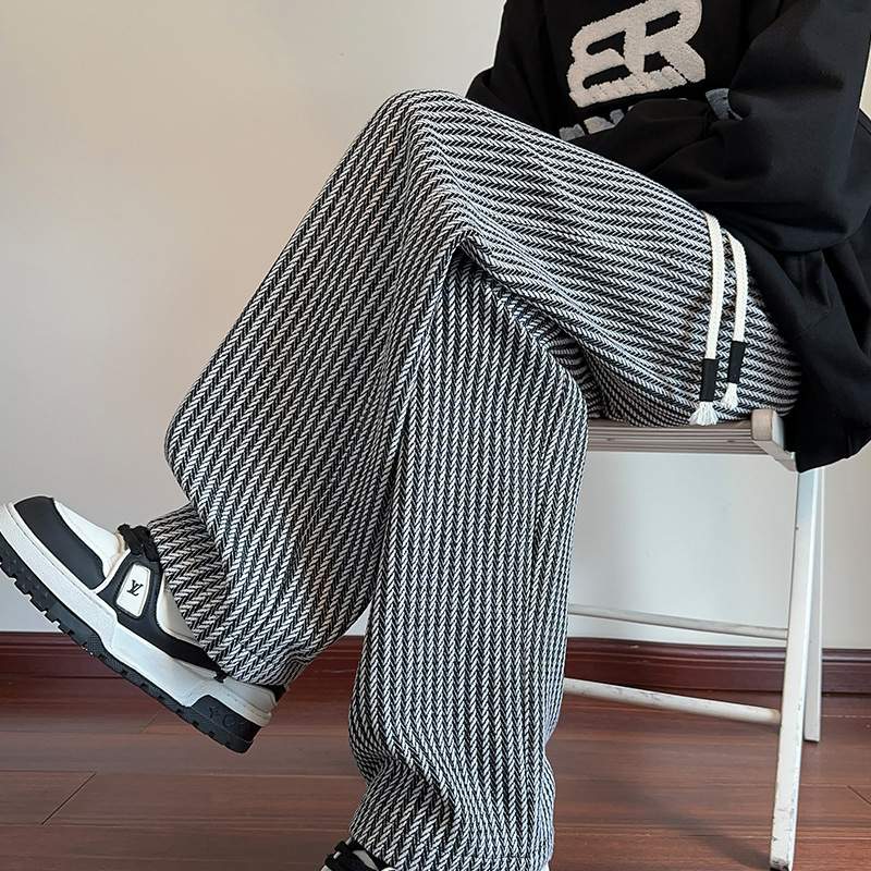 Saveria · Pantaloni in felpa a righe