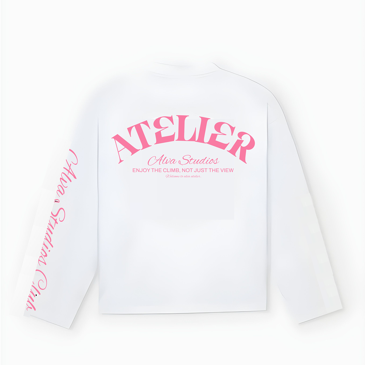 10203 ALVA ATELIER WHITE/PINK LONGSLEEVE