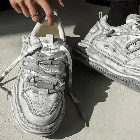 rope-lace shoe